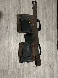 Dewalt leather tool apron