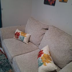Badcock,  Loveseat W Pillows