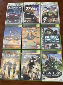 Nine X Box Games
