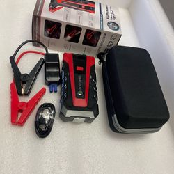 Jump Starter 3000 Amp - 12v Power Bank - Flashlight- Compass- Car Jumper