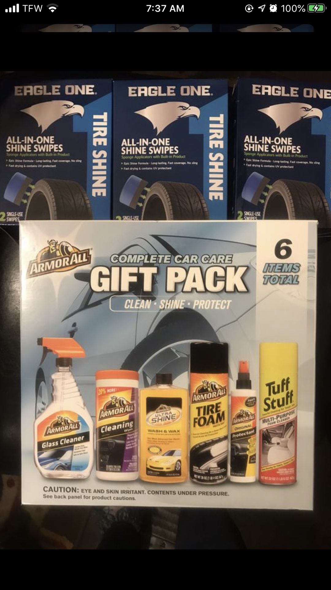 For The Clean Car Lover Gift Set all for $25
