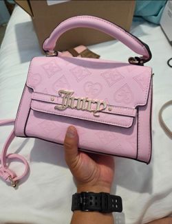 Juicy Couture Pink Crossbody Bag + Matching Wallet Set NWT