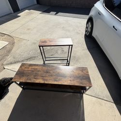 Tv Console And Side Table Matching 