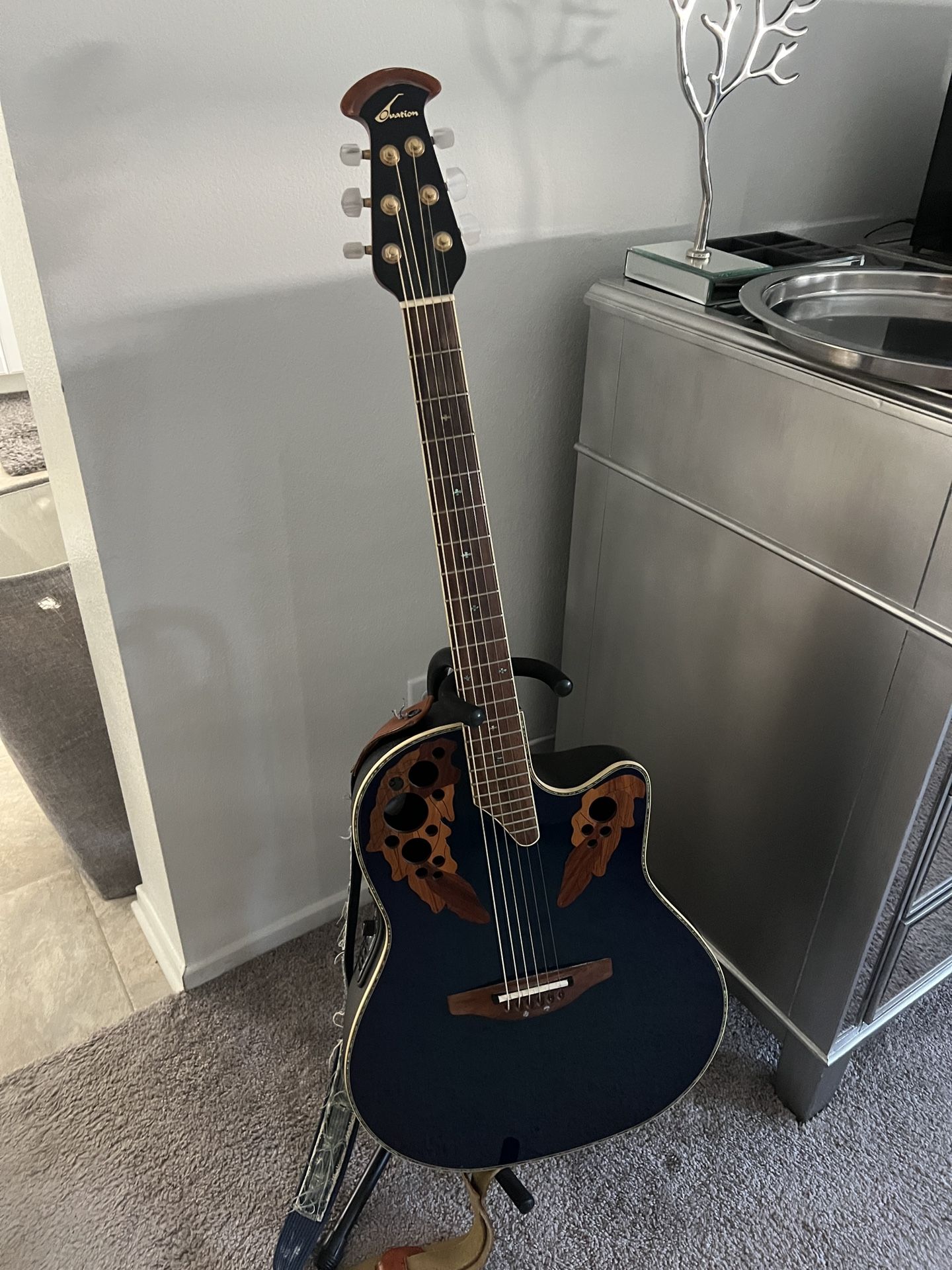 Ovation Acoustic Electric Guitar