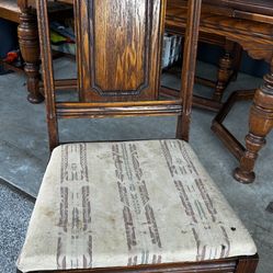 1934 Jacobean Dining Room Set