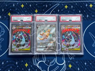 PSA Pokemon slabs