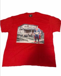 SUPERMAN GRAPHIC DESIGNED RED T-SHIRT SIZE XL UNISEX