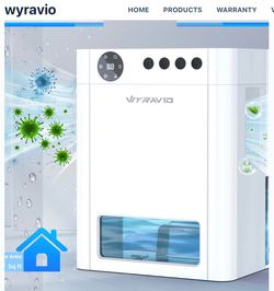 WYRAVIO PC-450A 1100 Sq. ft Dehumidifier for Basement with 135 oz Water Tank Three-speed powerful dehumidification: WYRAVIO electric home dehumidifier