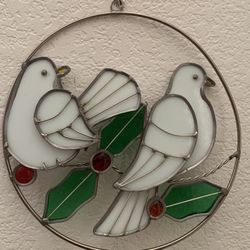 Stained Glass Christmas Decor