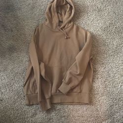 Tan Brown, Old Navy Hoodie Size Medium Adult