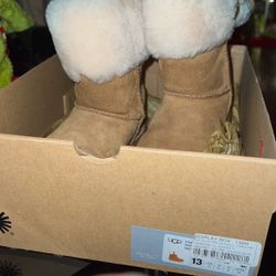Gently Used Girls UGG Boots Size Size 13