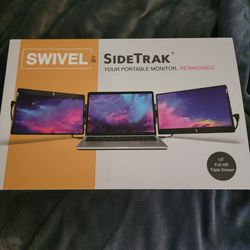 Swivel SideTrak Duel 14" Extended Laptop Monitor