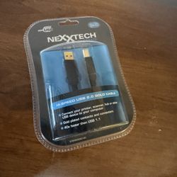 Nexxtech Ultimate USB 2.0 Gold Cable - 6ft