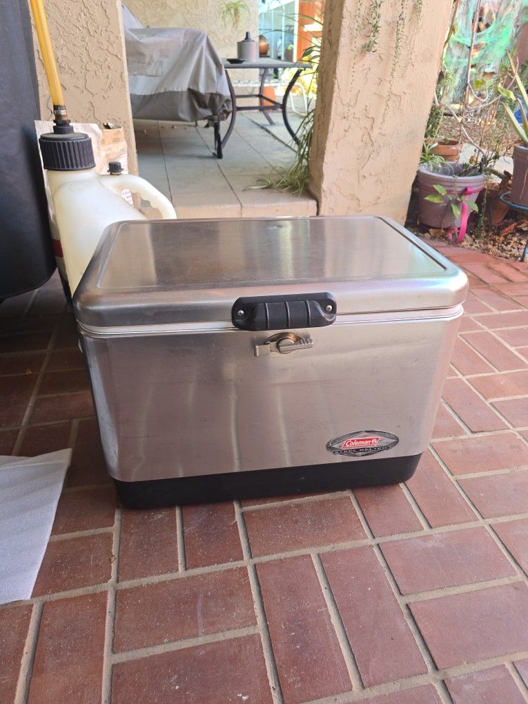 Coleman 53qt Stainless Steel Cooler