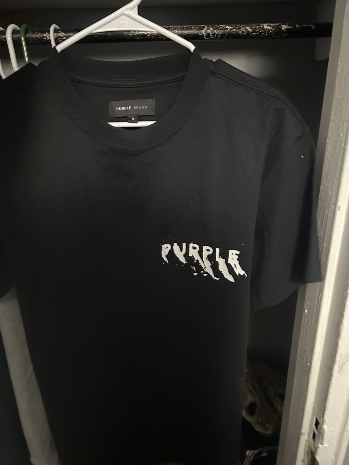 purple brand , black