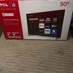50 Inch TCL Roku Tv Smart Tv
