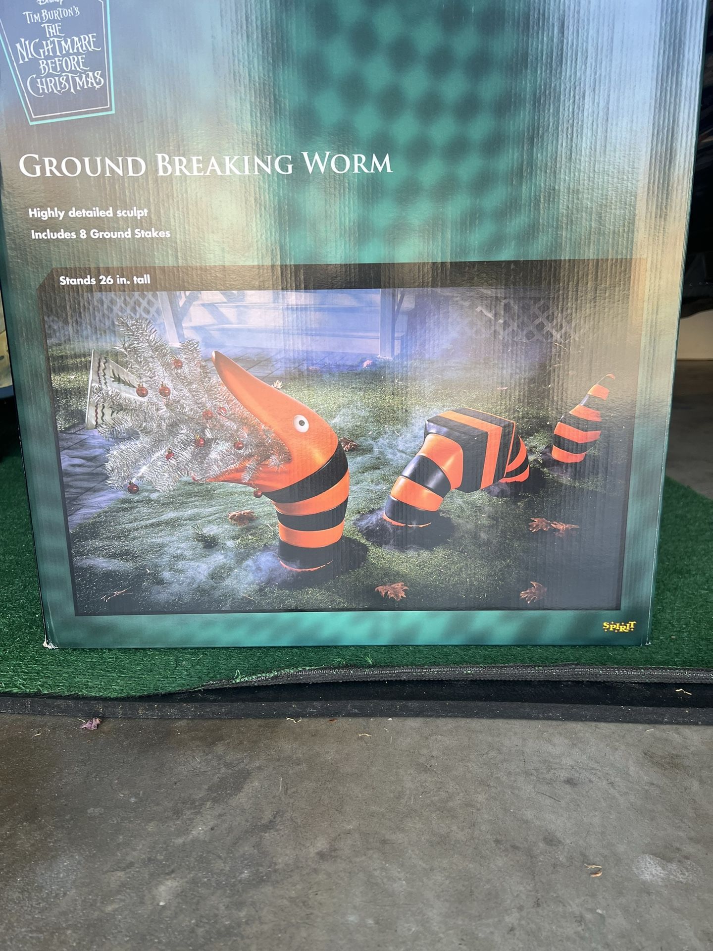 Nightmare Before Christmas Ground Breaking Worm