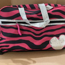  18x12 Girls Rolling Duffel Bag