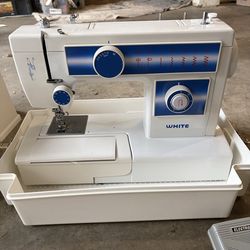 White Sewing Machine