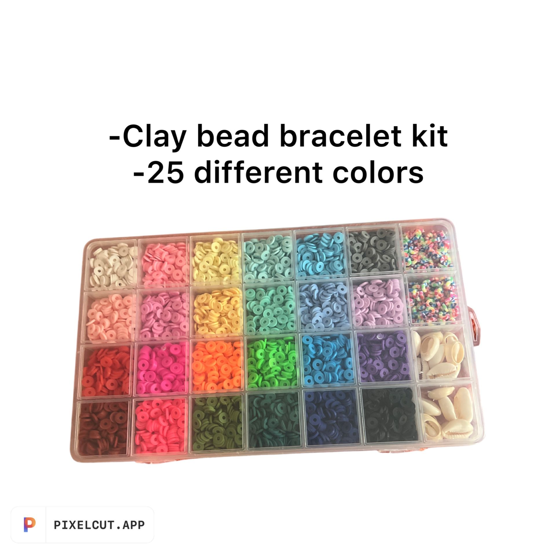 Clay Bead Bracelet Kit