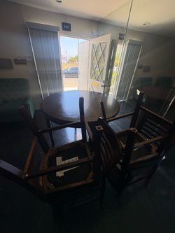High table & chairs
