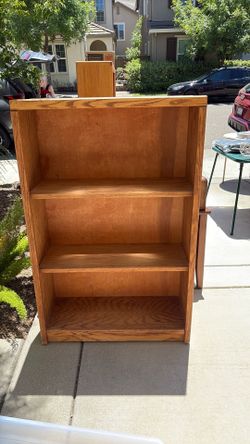 Three shelf bookcase