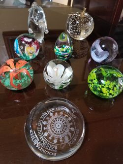 Paper weight and ornaments