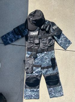 Swat Kids Costume size 3/4