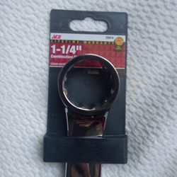 Ace - 1 - 1/4" Combination Wrench - New