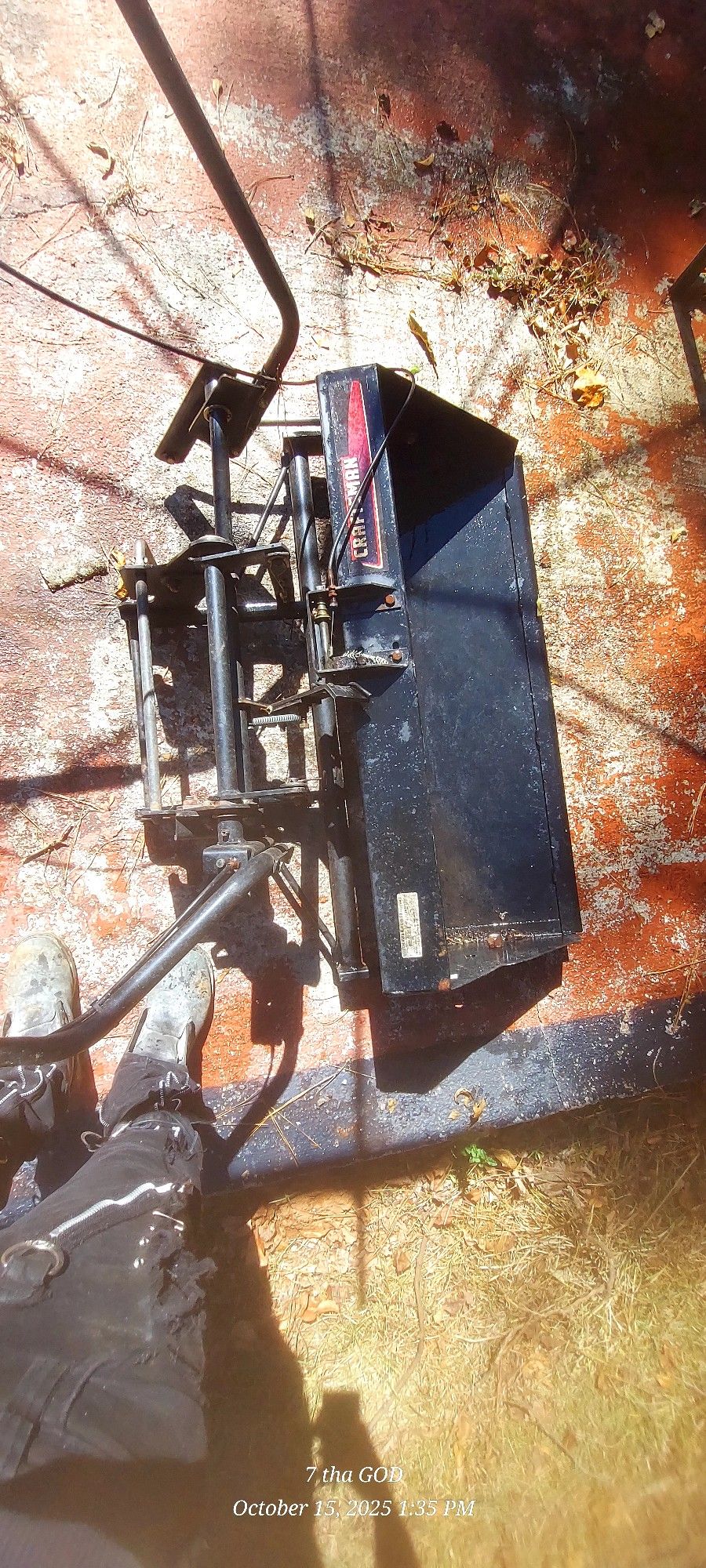 Craftsman Front Mount Scoop Attachment