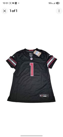 NEW! Womens Nike NFL Arizona Cardinals Murray #1 Black/Red/White Jersey Size M