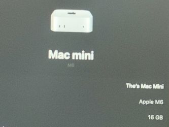 Mac mini m6