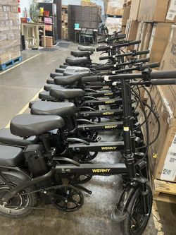 Wholesale available Electric Bike for Adults, 500W Motor, 20 MPH Max Speed Folding Ebike, 14" Electric Bicycles, Max 20/30 Miles Range