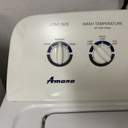 Amana Washing Machine And Dryer