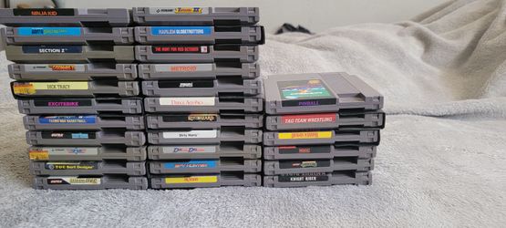 Lot Of Nintendo Games 1985 