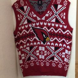 Arizona Cardinals Christmas Sweater Size XL