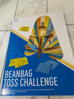 Bean bag toss challenge