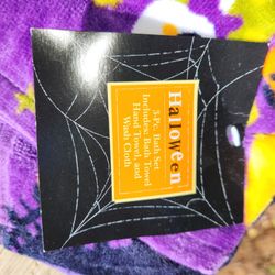 Halloween Bath Towel Set