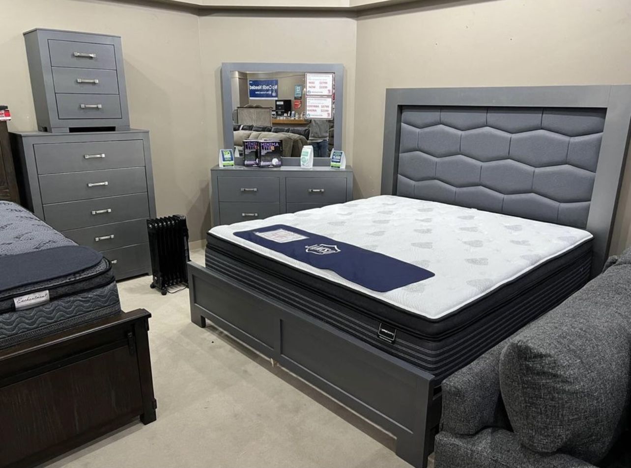 💥MANAGER SPECIAL!!💥 Brand New King Bedroom Group Only $1799.00!!