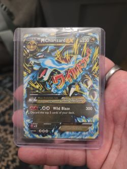 M Charizard ex flashfire MP Pokémon card