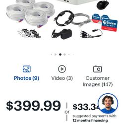 Swann Enforcer Security System 4k 4 Cam 2 Tb No Monthly Fees