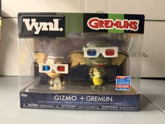 Funko Vynl. Gremlins Gizmo + Gremlin Figure - New!