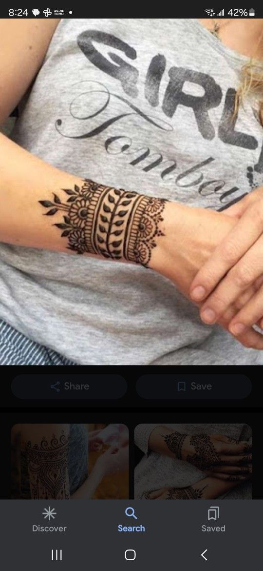henna tattoo