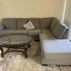 Sofa + Coffee table 