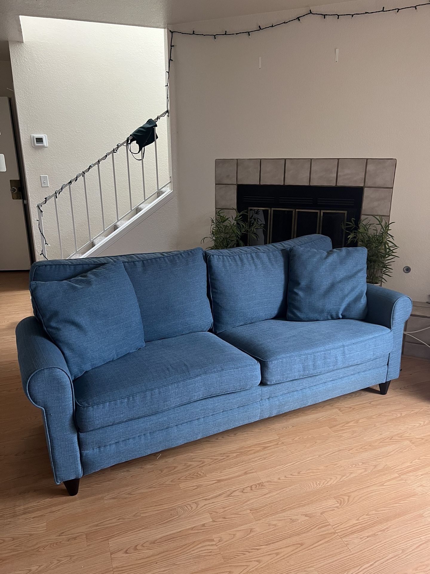 Blue Couch / Sofa