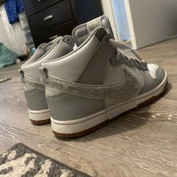 Nike Dunk High Retro Grey/White (Men’s)