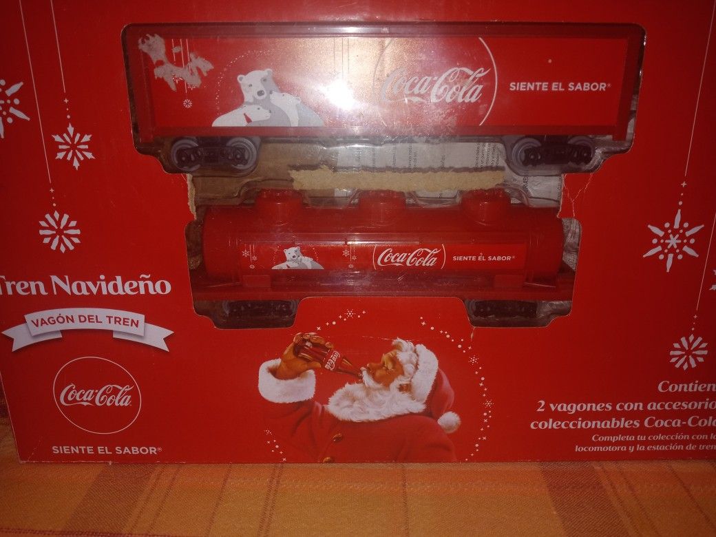 Mexico Tren Navideno Coca Cola Edition Set