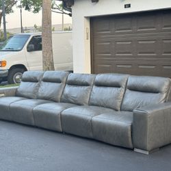Couch/Sofa - Electric Recliners - Gray - Delivery Available 🚛