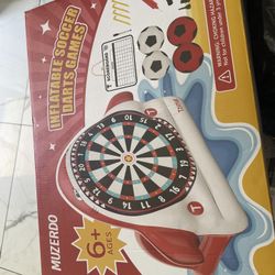 7.5ft Giant Inflatable Kick Darts Board 