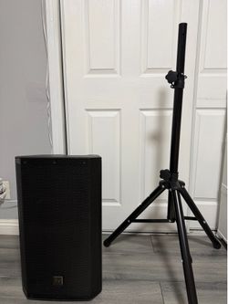 Electro voice zlx 12bt bluetooth powered speaker 1000W & speaker stand